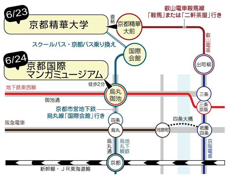 アクセスマップ